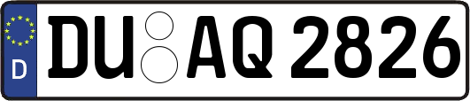 DU-AQ2826