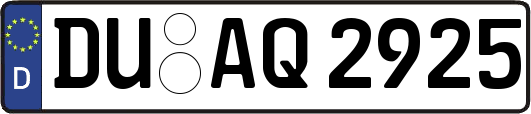 DU-AQ2925
