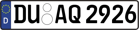 DU-AQ2926