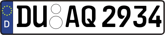 DU-AQ2934