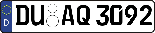 DU-AQ3092