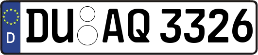 DU-AQ3326