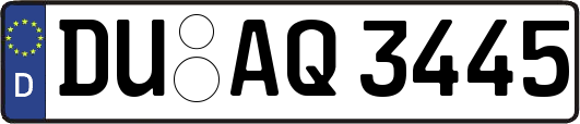 DU-AQ3445