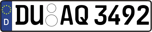 DU-AQ3492