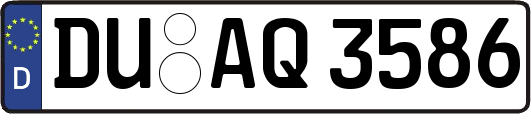 DU-AQ3586