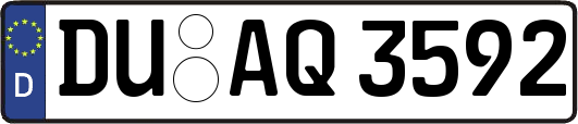 DU-AQ3592