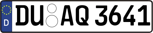 DU-AQ3641