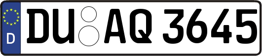 DU-AQ3645
