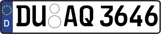 DU-AQ3646