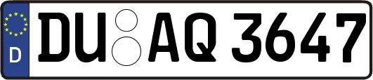 DU-AQ3647
