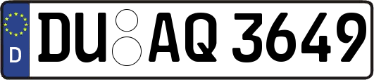 DU-AQ3649