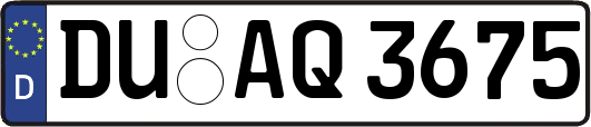 DU-AQ3675