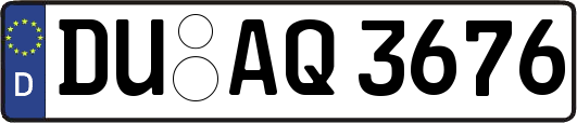 DU-AQ3676