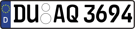 DU-AQ3694