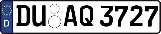 DU-AQ3727