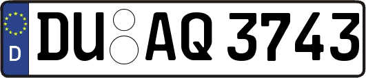 DU-AQ3743