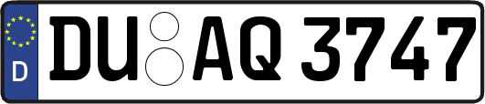 DU-AQ3747