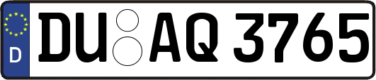 DU-AQ3765