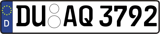 DU-AQ3792