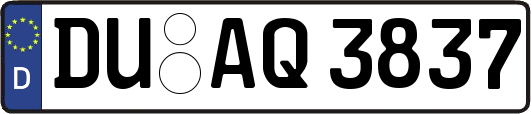 DU-AQ3837