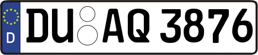 DU-AQ3876