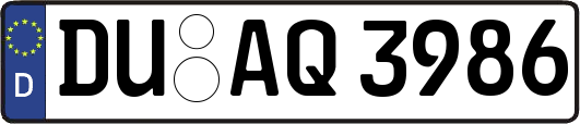 DU-AQ3986
