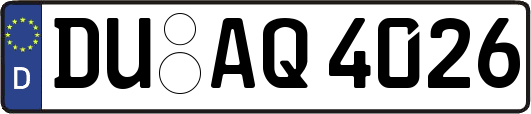 DU-AQ4026