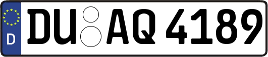DU-AQ4189