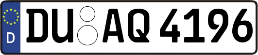 DU-AQ4196