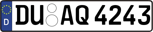 DU-AQ4243