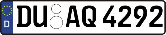 DU-AQ4292