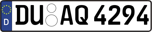 DU-AQ4294