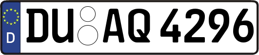 DU-AQ4296
