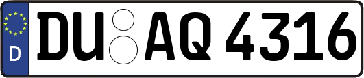 DU-AQ4316