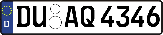 DU-AQ4346
