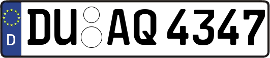 DU-AQ4347