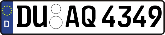 DU-AQ4349