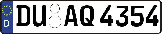 DU-AQ4354