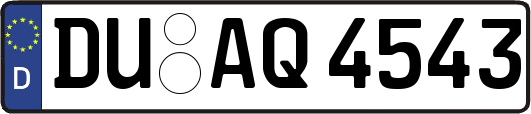DU-AQ4543