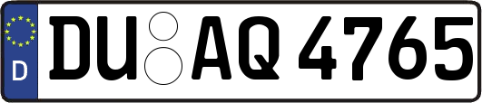DU-AQ4765