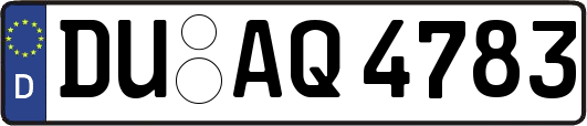 DU-AQ4783