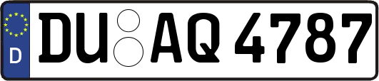 DU-AQ4787