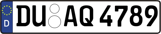 DU-AQ4789