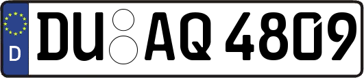 DU-AQ4809