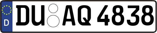 DU-AQ4838