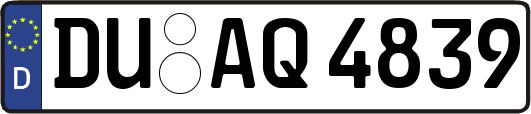 DU-AQ4839