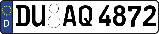 DU-AQ4872