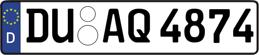 DU-AQ4874