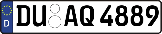 DU-AQ4889