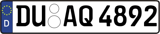 DU-AQ4892